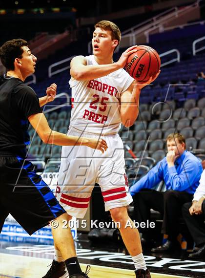 Thumbnail 1 in Brophy College Prep vs Westview (Hoopin' it Up at the Arena) photogallery.