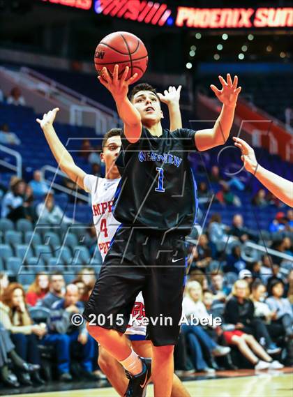 Thumbnail 1 in Brophy College Prep vs Westview (Hoopin' it Up at the Arena) photogallery.