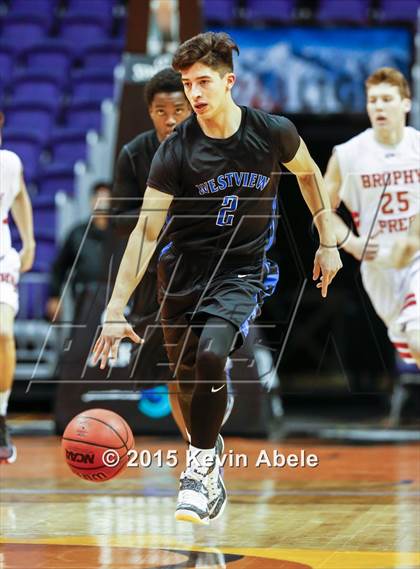 Thumbnail 1 in Brophy College Prep vs Westview (Hoopin' it Up at the Arena) photogallery.
