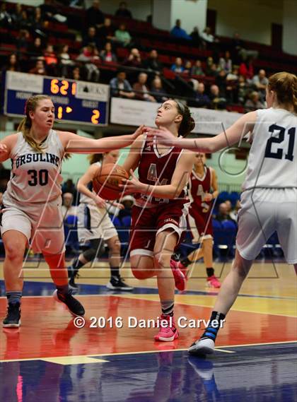 Thumbnail 1 in Albertus Magnus vs Ursuline (Section 1 Class A Semifinal) photogallery.