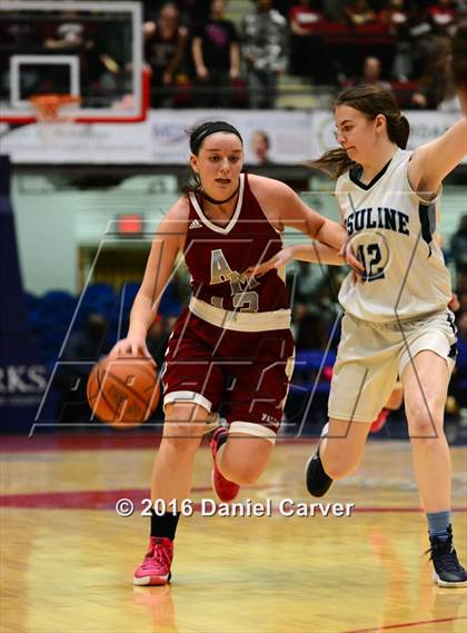 Thumbnail 3 in Albertus Magnus vs Ursuline (Section 1 Class A Semifinal) photogallery.