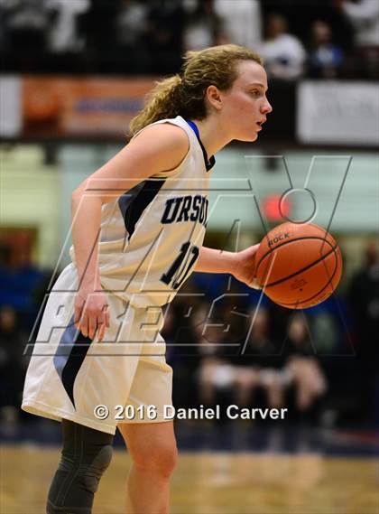 Thumbnail 2 in Albertus Magnus vs Ursuline (Section 1 Class A Semifinal) photogallery.