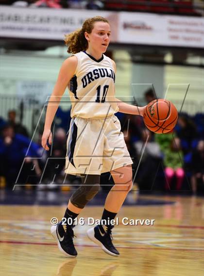 Thumbnail 1 in Albertus Magnus vs Ursuline (Section 1 Class A Semifinal) photogallery.