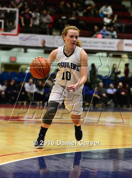Thumbnail 1 in Albertus Magnus vs Ursuline (Section 1 Class A Semifinal) photogallery.