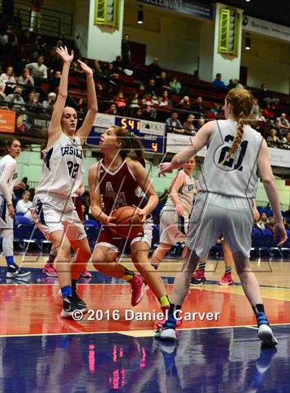 Thumbnail 1 in Albertus Magnus vs Ursuline (Section 1 Class A Semifinal) photogallery.