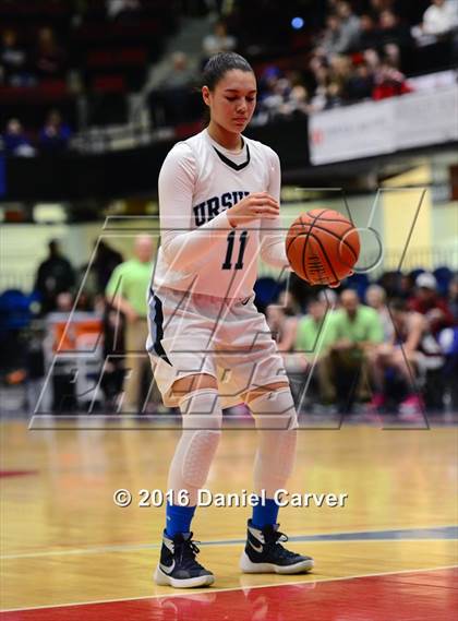Thumbnail 2 in Albertus Magnus vs Ursuline (Section 1 Class A Semifinal) photogallery.