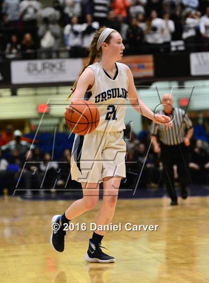 Thumbnail 3 in Albertus Magnus vs Ursuline (Section 1 Class A Semifinal) photogallery.