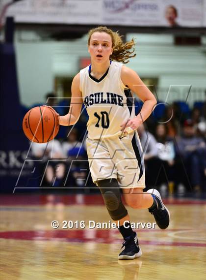 Thumbnail 3 in Albertus Magnus vs Ursuline (Section 1 Class A Semifinal) photogallery.