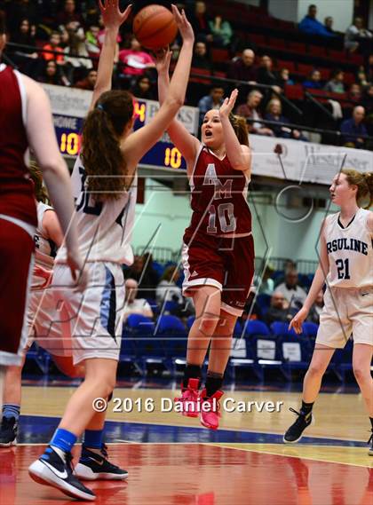 Thumbnail 1 in Albertus Magnus vs Ursuline (Section 1 Class A Semifinal) photogallery.
