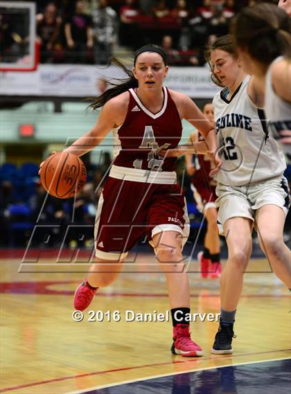 Thumbnail 1 in Albertus Magnus vs Ursuline (Section 1 Class A Semifinal) photogallery.