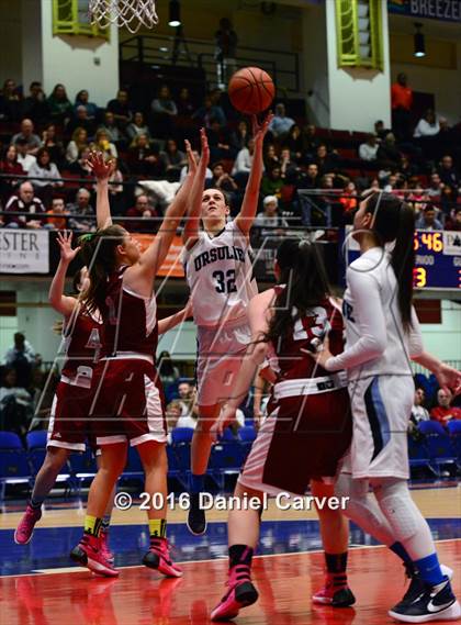 Thumbnail 3 in Albertus Magnus vs Ursuline (Section 1 Class A Semifinal) photogallery.