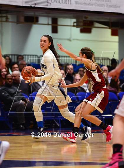 Thumbnail 1 in Albertus Magnus vs Ursuline (Section 1 Class A Semifinal) photogallery.