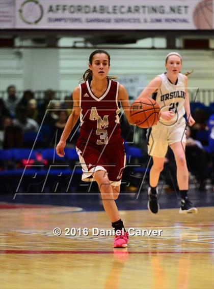 Thumbnail 3 in Albertus Magnus vs Ursuline (Section 1 Class A Semifinal) photogallery.