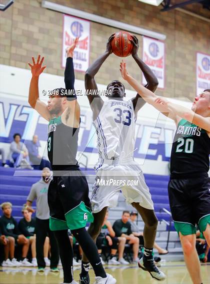 Thumbnail 2 in Green Valley vs San Gabriel Academy photogallery.