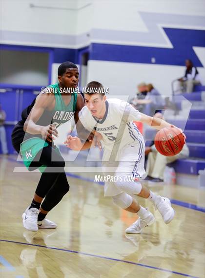 Thumbnail 2 in Green Valley vs San Gabriel Academy photogallery.