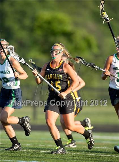 Thumbnail 1 in Langley vs Woodgrove (VHSL Quarterfinal) photogallery.