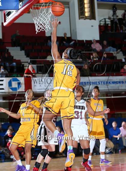 Thumbnail 2 in Bishop Loughlin vs Ossining (Slam Dunk Tournament) photogallery.