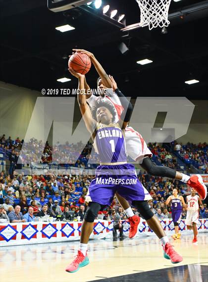 Thumbnail 3 in England vs Clarendon (AAA 2A Final) photogallery.