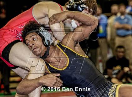 Thumbnail 3 in GHSA Wrestling Championships photogallery.