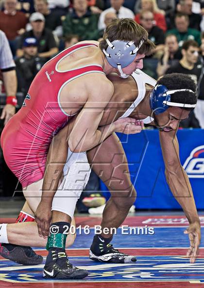 Thumbnail 1 in GHSA Wrestling Championships photogallery.
