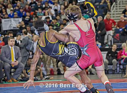 Thumbnail 1 in GHSA Wrestling Championships photogallery.