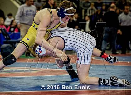 Thumbnail 2 in GHSA Wrestling Championships photogallery.