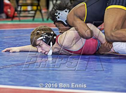 Thumbnail 2 in GHSA Wrestling Championships photogallery.