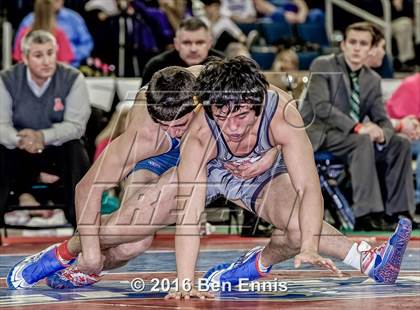 Thumbnail 3 in GHSA Wrestling Championships photogallery.