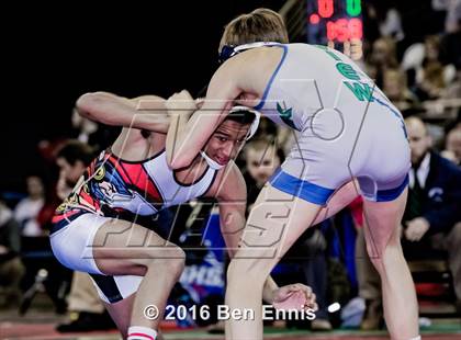 Thumbnail 3 in GHSA Wrestling Championships photogallery.