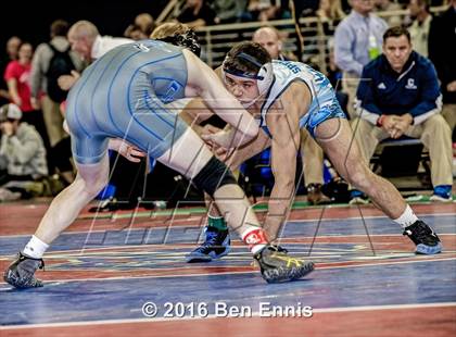 Thumbnail 1 in GHSA Wrestling Championships photogallery.