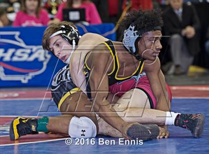 Thumbnail 2 in GHSA Wrestling Championships photogallery.