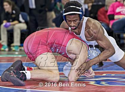 Thumbnail 2 in GHSA Wrestling Championships photogallery.