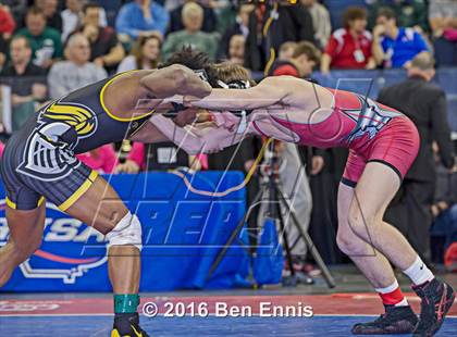 Thumbnail 1 in GHSA Wrestling Championships photogallery.