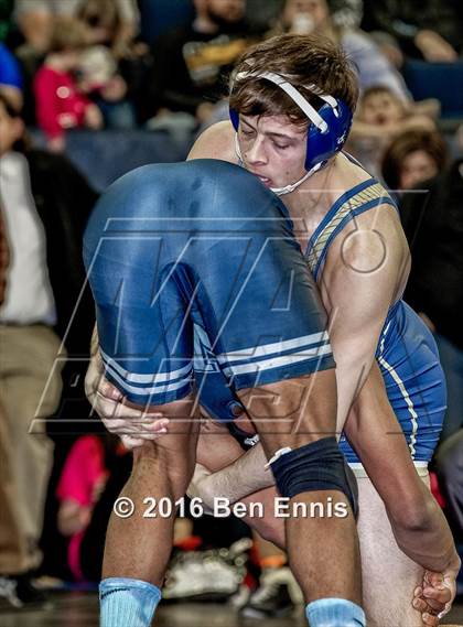 Thumbnail 3 in GHSA Wrestling Championships photogallery.