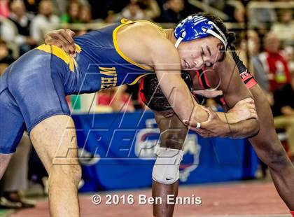 Thumbnail 3 in GHSA Wrestling Championships photogallery.
