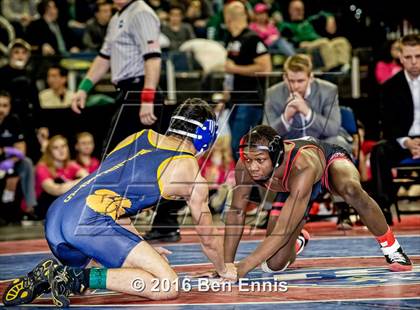 Thumbnail 2 in GHSA Wrestling Championships photogallery.