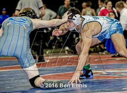 Thumbnail 2 in GHSA Wrestling Championships photogallery.