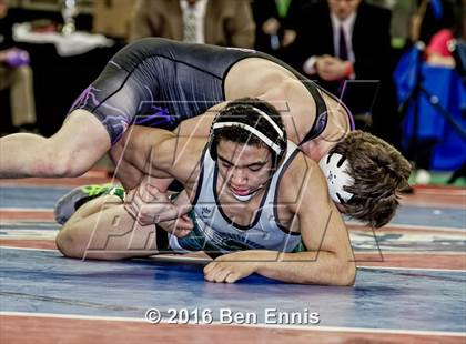 Thumbnail 3 in GHSA Wrestling Championships photogallery.