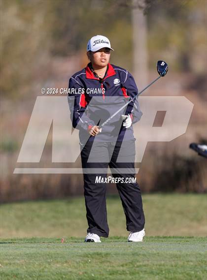 Thumbnail 2 in CIF NCS D2 Girls' Golf Championship  photogallery.