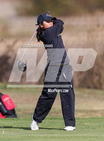 Thumbnail 2 in CIF NCS D2 Girls' Golf Championship  photogallery.