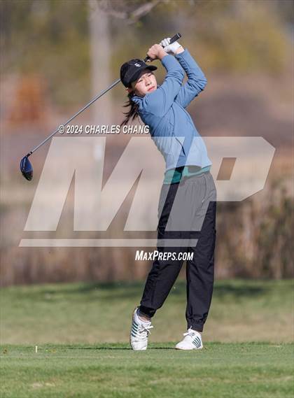Thumbnail 2 in CIF NCS D2 Girls' Golf Championship  photogallery.