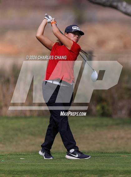 Thumbnail 3 in CIF NCS D2 Girls' Golf Championship  photogallery.