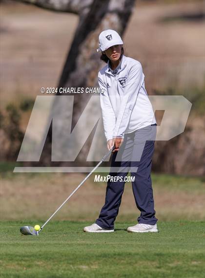Thumbnail 2 in CIF NCS D2 Girls' Golf Championship  photogallery.