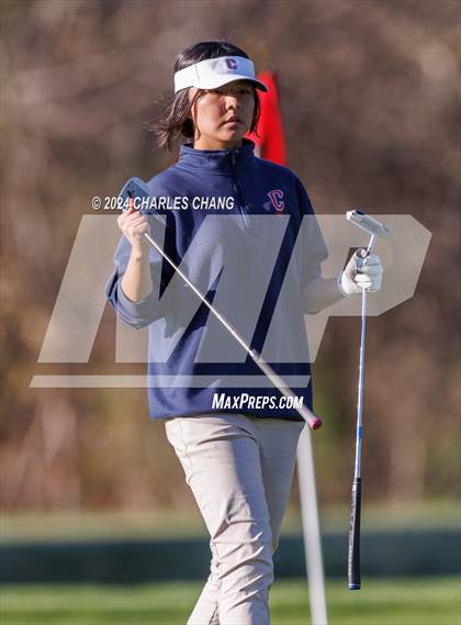 Thumbnail 1 in CIF NCS D2 Girls' Golf Championship  photogallery.