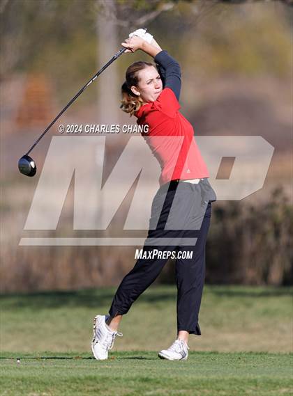 Thumbnail 2 in CIF NCS D2 Girls' Golf Championship  photogallery.