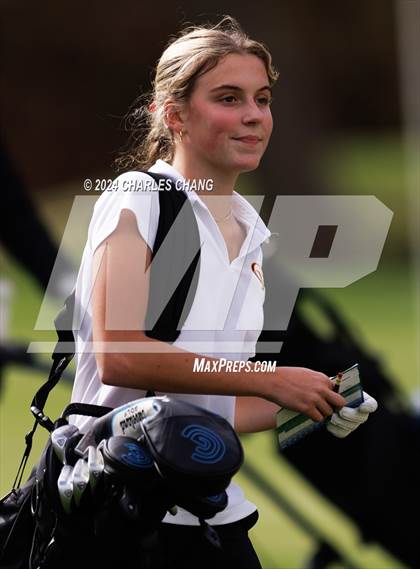 Thumbnail 1 in CIF NCS D2 Girls' Golf Championship  photogallery.