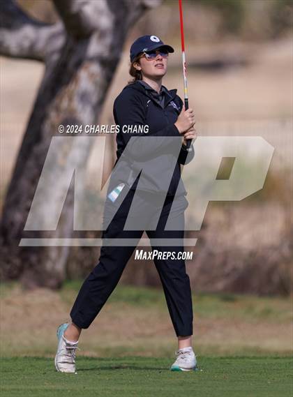 Thumbnail 2 in CIF NCS D2 Girls' Golf Championship  photogallery.