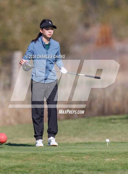 Thumbnail 2 in CIF NCS D2 Girls' Golf Championship  photogallery.