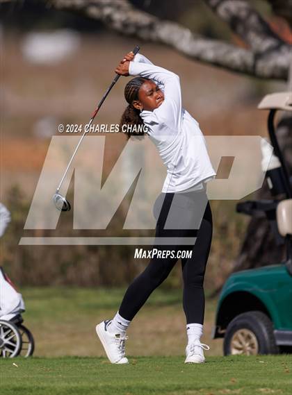 Thumbnail 3 in CIF NCS D2 Girls' Golf Championship  photogallery.