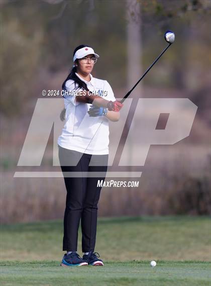 Thumbnail 1 in CIF NCS D2 Girls' Golf Championship  photogallery.